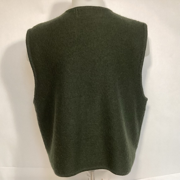 Vintage Jantzen hand embroidered womens vest size large - Picture 4 of 10